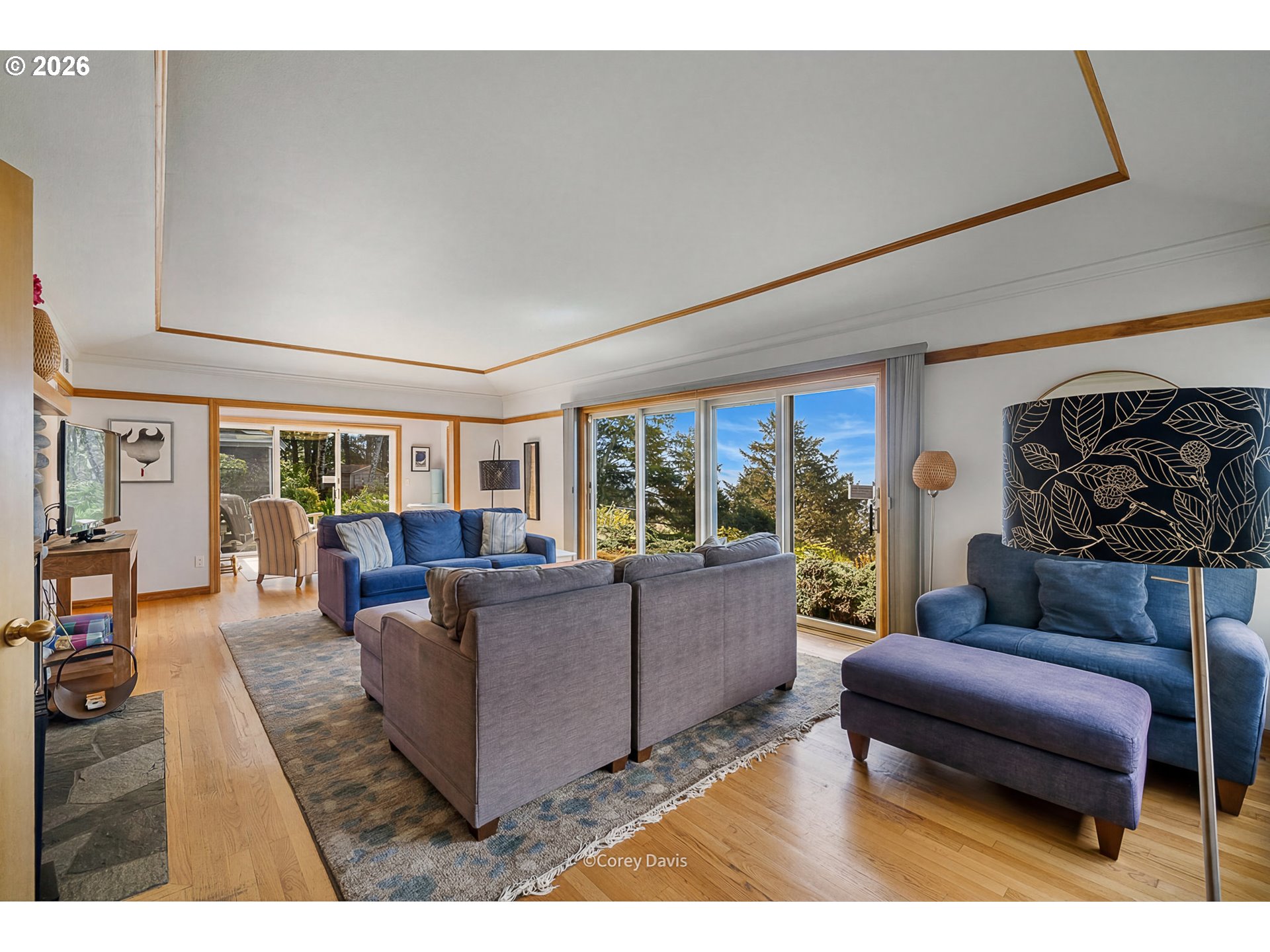 38295 Beulah Reed Road Nehalem, OR 97131 - Photo 14 of 42 a living room with furniture and a large window