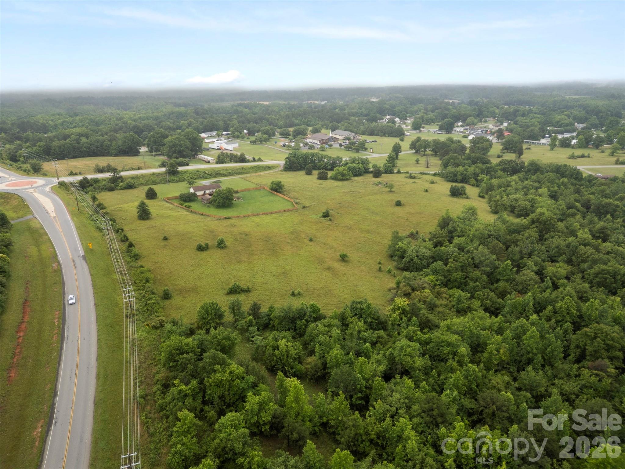 638 Margrace Road Kings Mountain, NC 28086 - Photo 6 of 12 an aerial view of residential houses with outdoor space and trees
