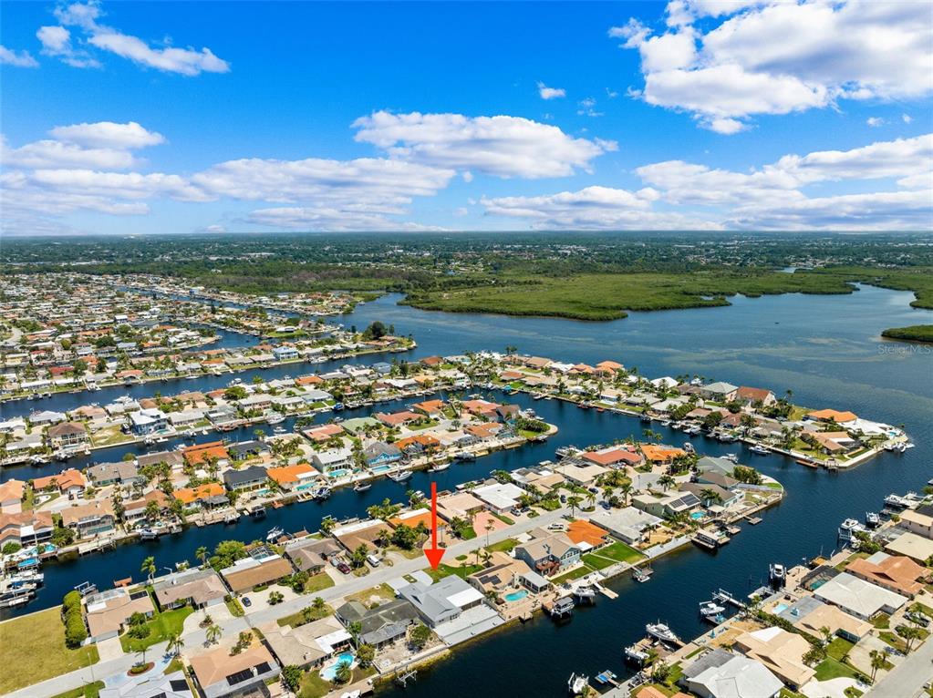 5041 Cabrilla Court New Port Richey, FL 34652 - Photo 42 of 43 a view of a city with an ocean