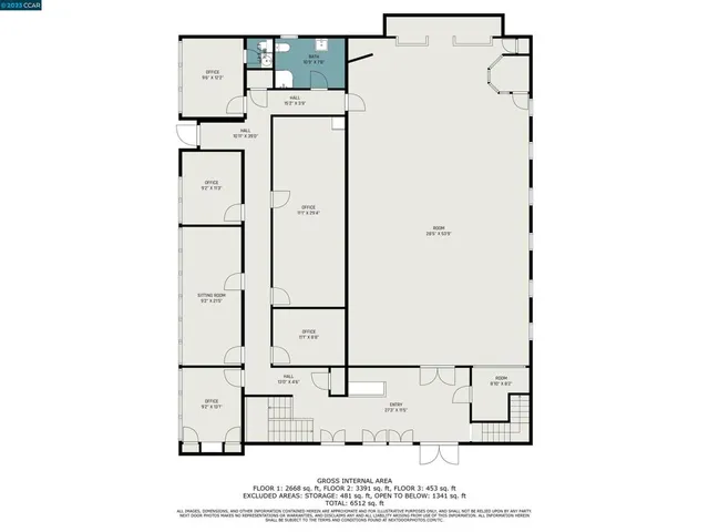 a living room with couches and potted plants with wooden floor