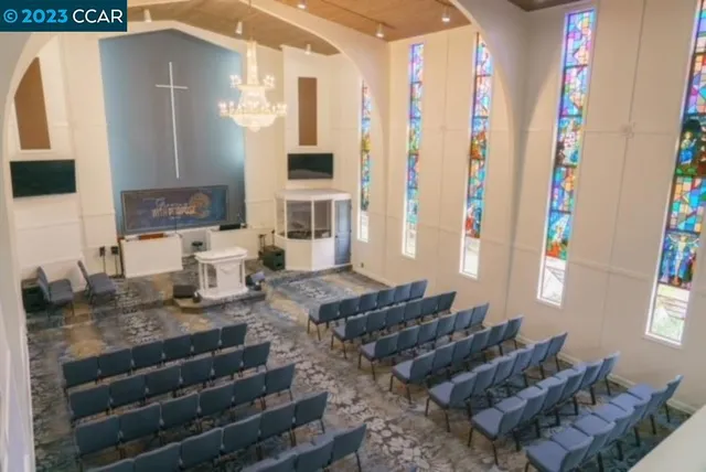 a view of a workspace with a window