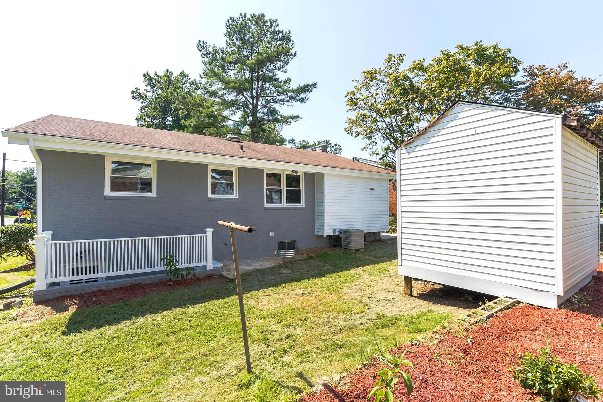 11301 Mapleview Drive Silver Spring, MD 20902 - Photo 29 of 30 Back View of House with Stairway to Basement