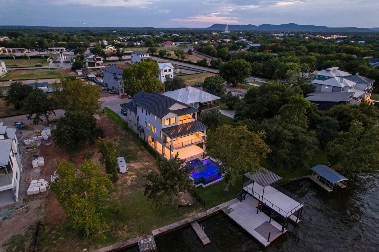 509 Lake Street Kingsland, TX 78639 - Photo 27 of 29 an aerial view of a houses with a yard