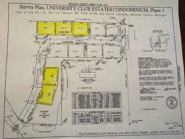 $22,500 | Lot 15 Executive Drive, Big Rapids, MI 49307