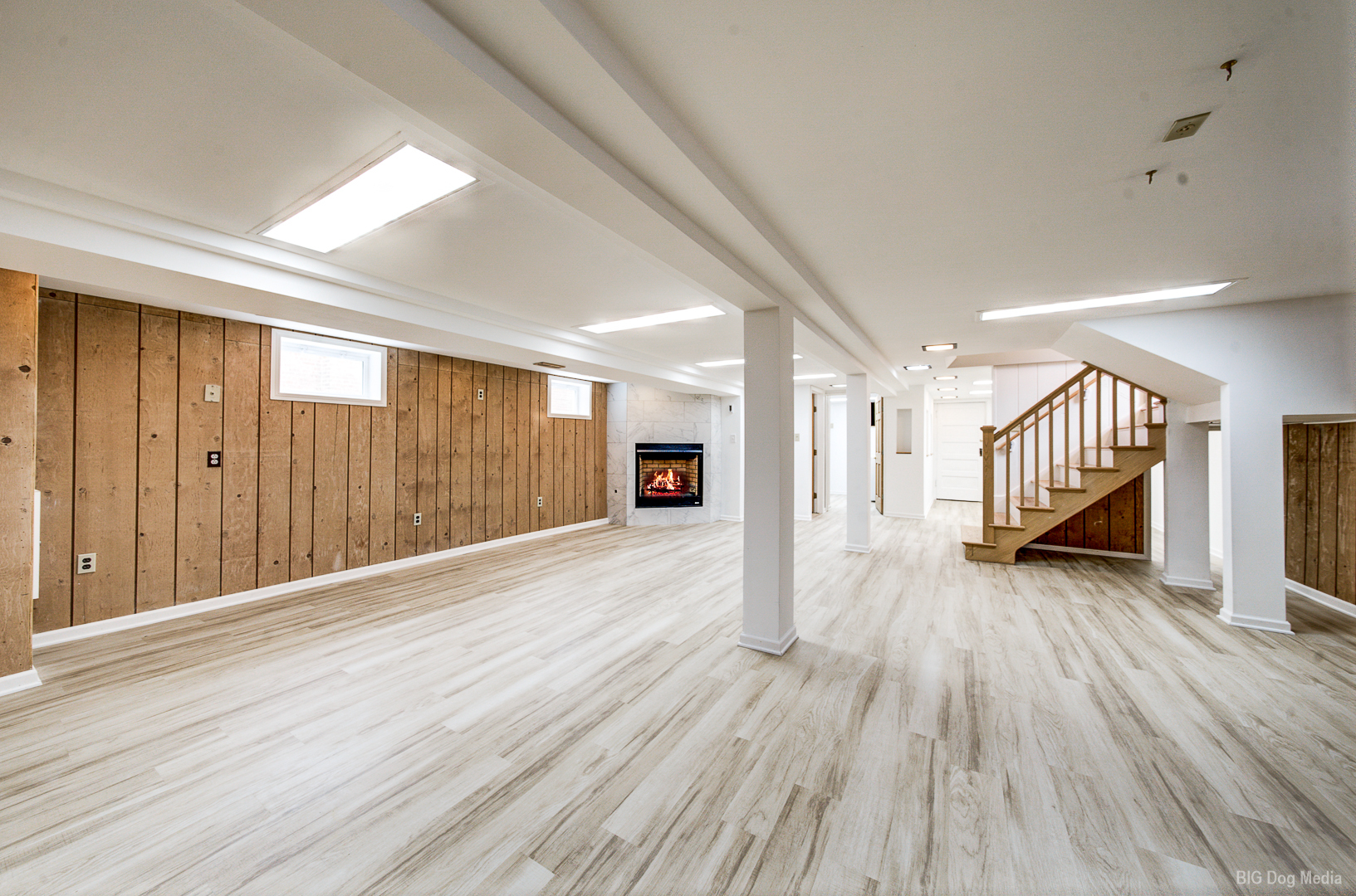 10428 South Springfield Avenue Chicago, IL 60655 - Photo 31 of 43 a view of a livingroom with wooden floor and stairs