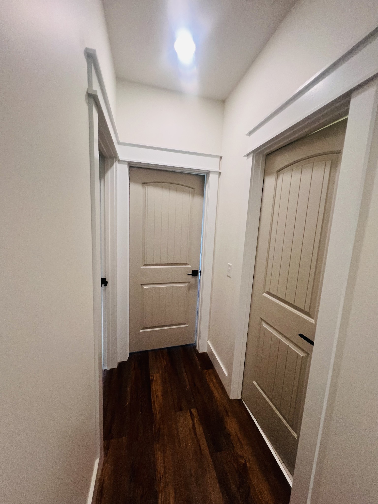 1769 Viola Road McMinnville, TN 37110 - Photo 25 of 27 a view of a hallway with wooden floor and staircase