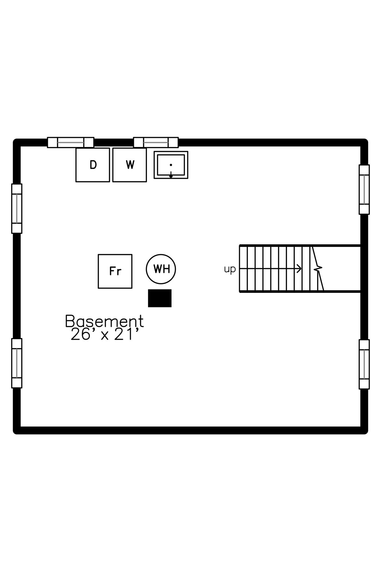 33988 Richard Street Wayne, MI 48184 - Photo 35 of 35 Floorplan-Basement