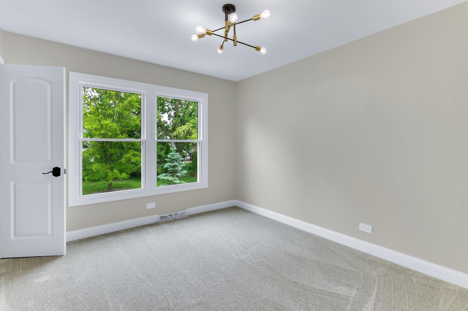967 West Bauer Road Naperville, IL 60563 - Photo 29 of 37 a view of room with window and ceiling fan