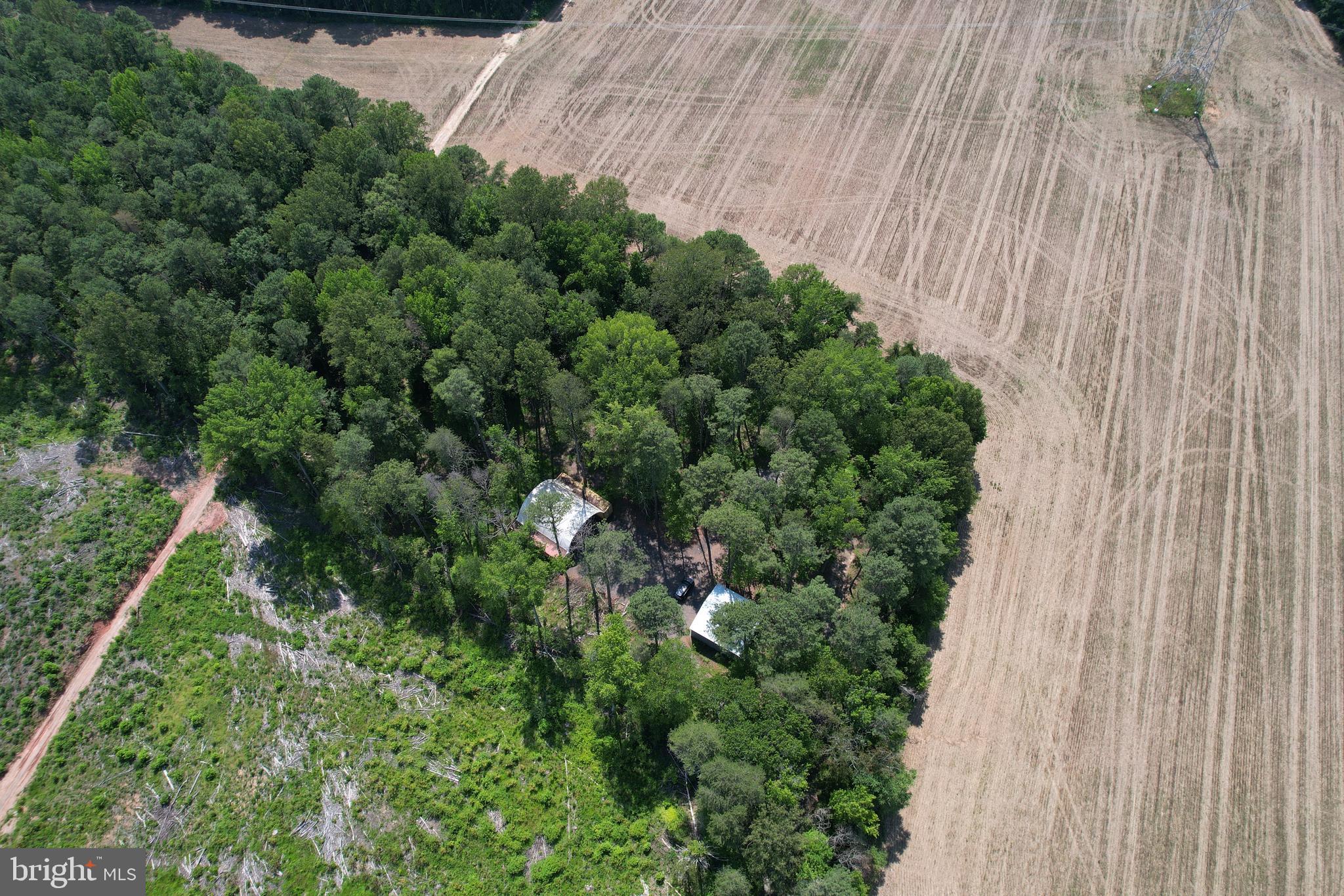 0 Countyline Church Road Woodford, VA 22580 - Photo 19 of 25 a aerial view of a house with a yard