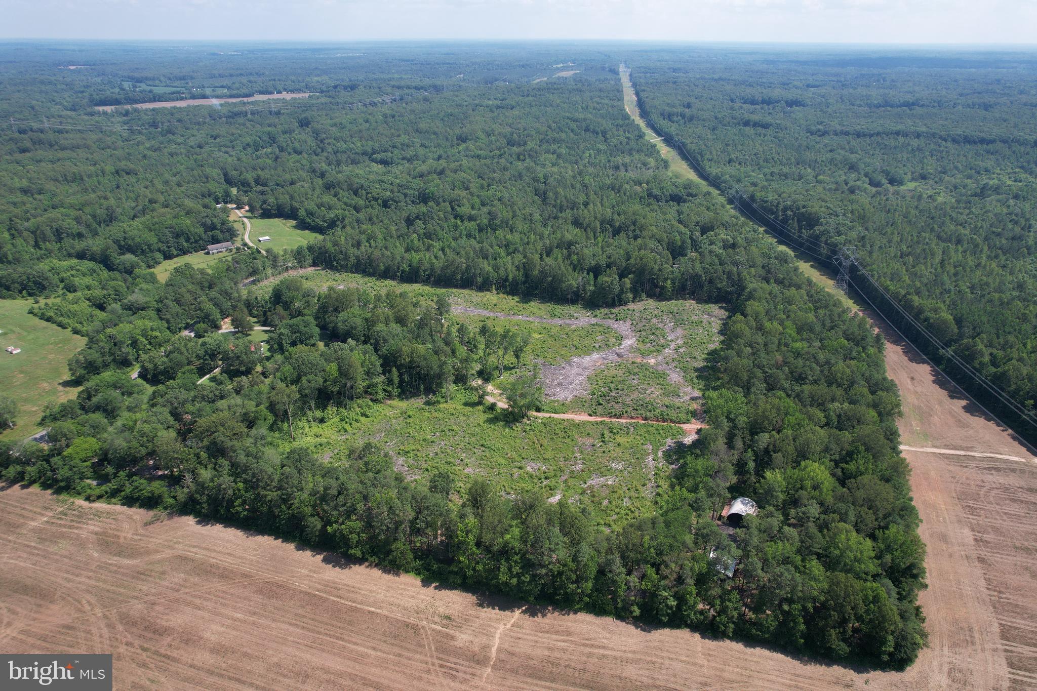0 Countyline Church Road Woodford, VA 22580 - Photo 3 of 25 a view of a street with a yard