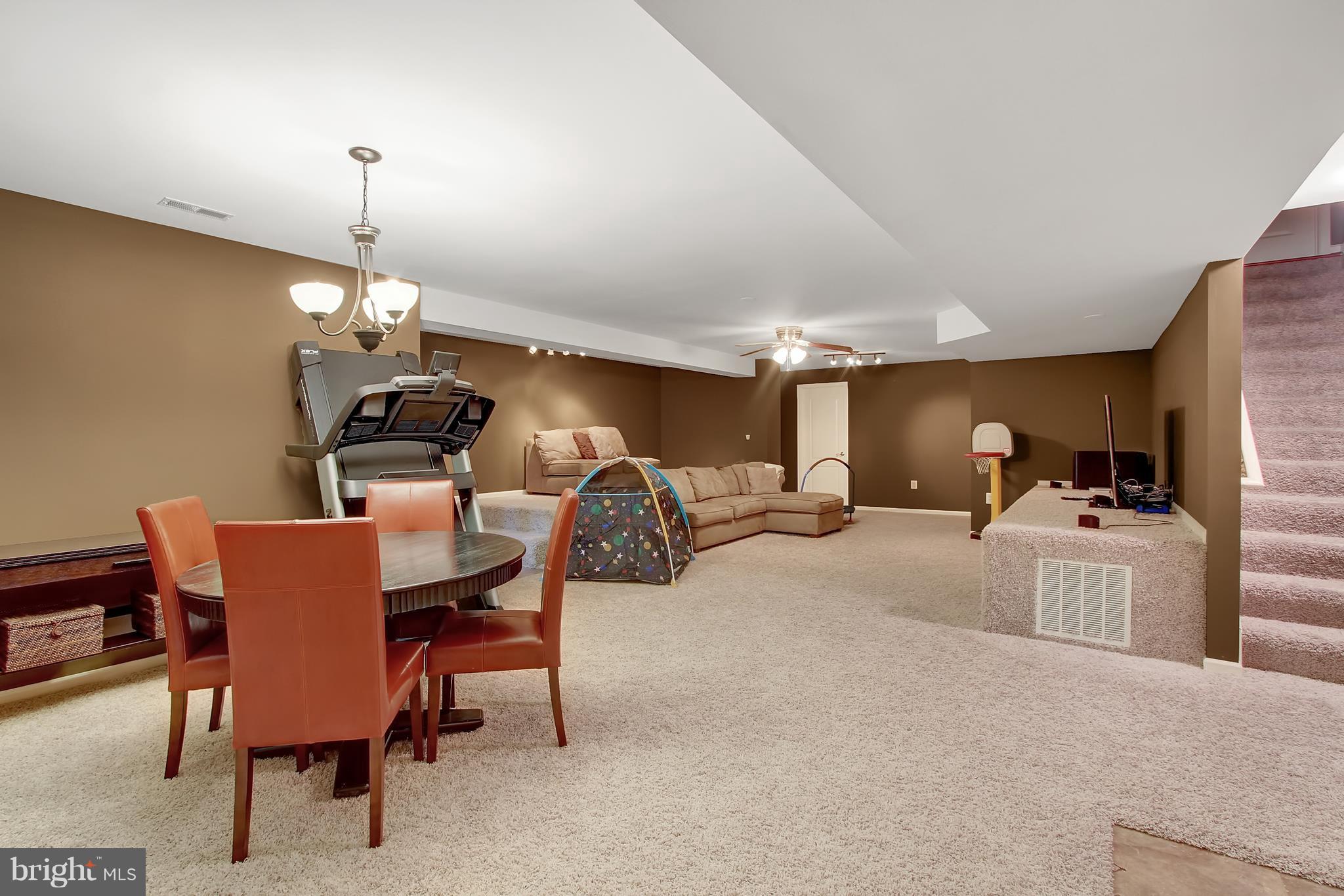 493 Stratford Road Fallston, MD 21047 - Photo 22 of 27 Large rec room area