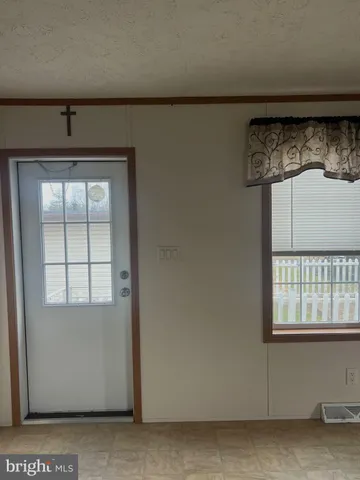 a storage room with washer and dryer