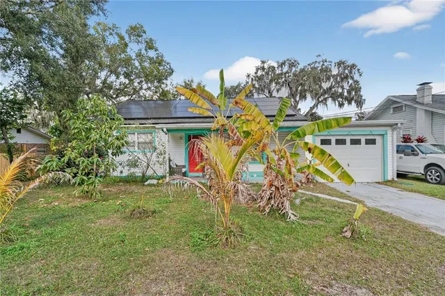 a view of outdoor space with seating