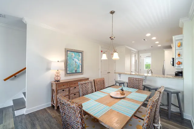 a view of an outdoor space with seating