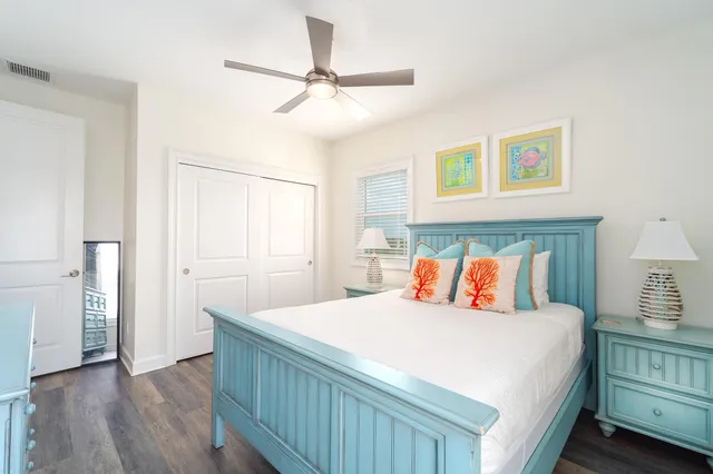 a view of a patio with a table and chairs