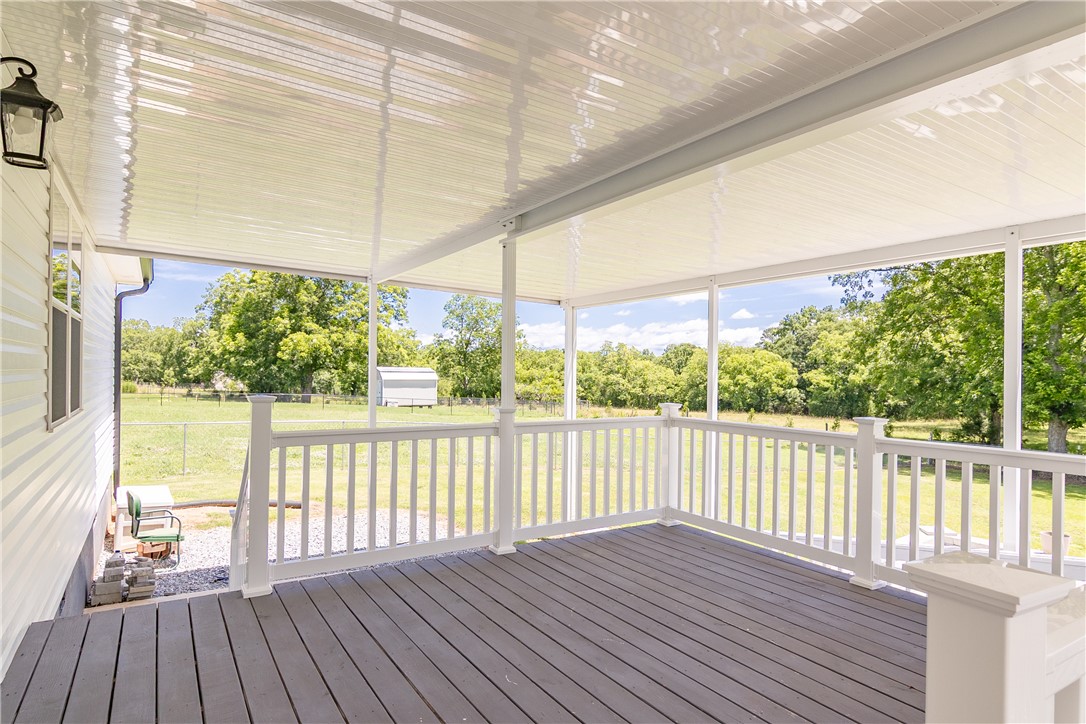 1719 Gerrard Road Anderson, SC 29625 - Photo 9 of 39 Backyard Covered Deck