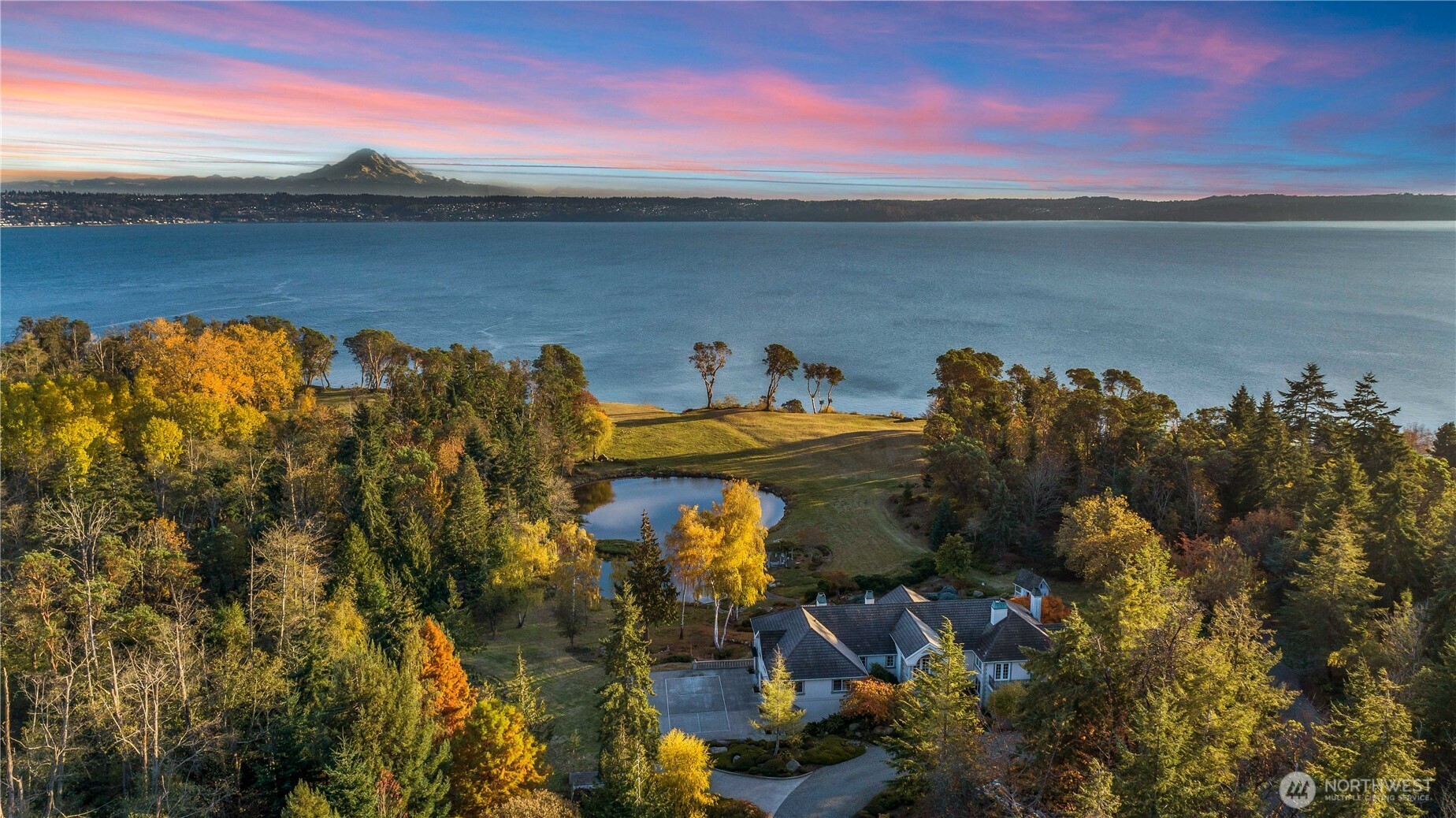 4205 Southwest Point Robinson Road Vashon, WA 98070 - Photo 1 of 40 a view of lake