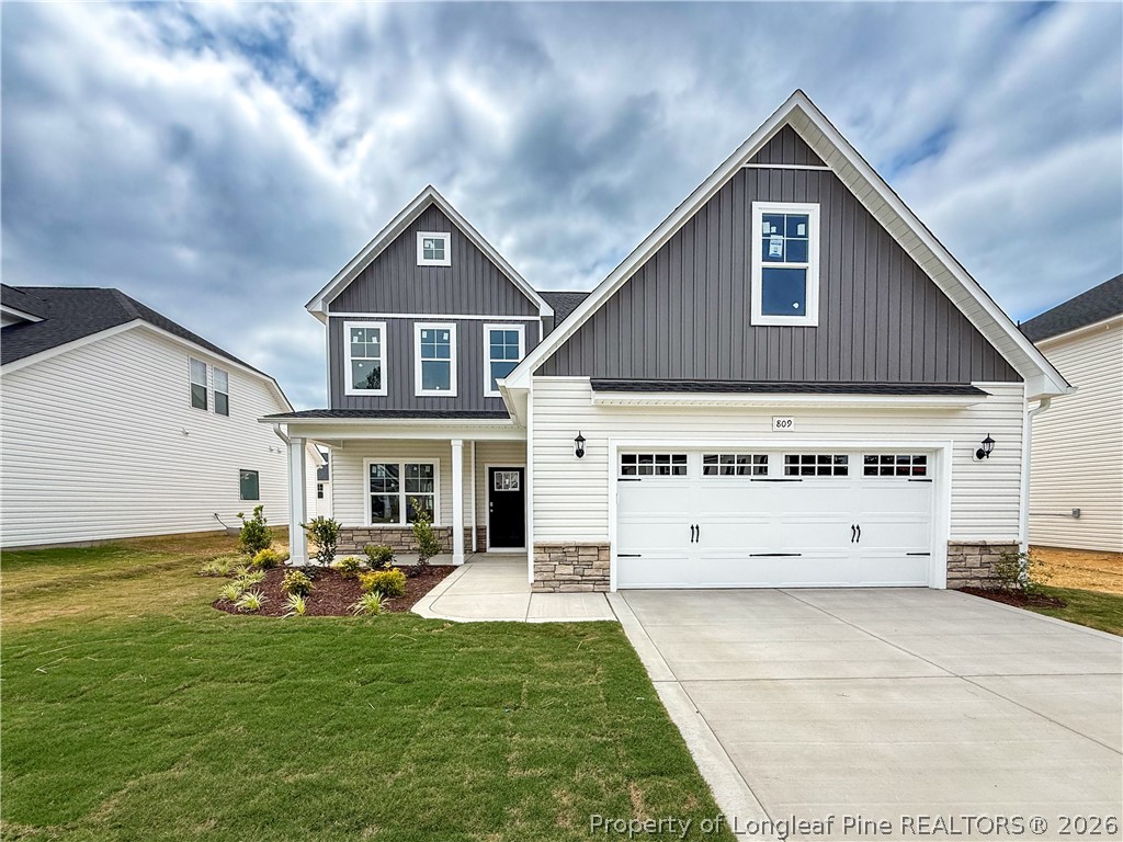 809 Union Street Raeford, NC 28376 - Photo 1 of 9 a view of a house with backyard