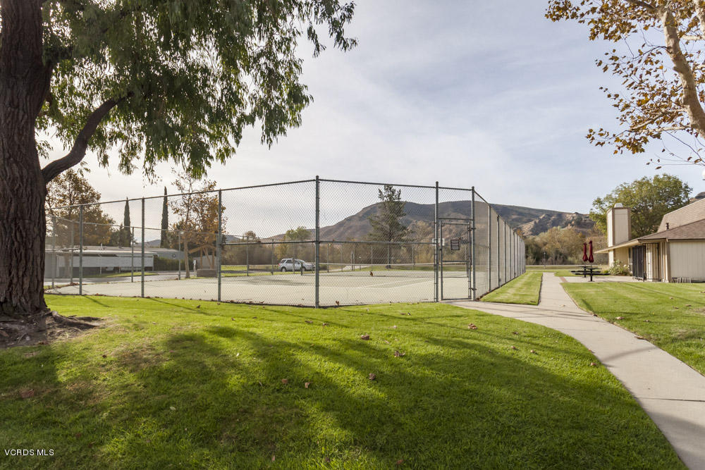 15750 Arroyo Drive, Unit 32 Moorpark, CA 93021 - Photo 25 of 26 a view of a backyard with swimming pool
