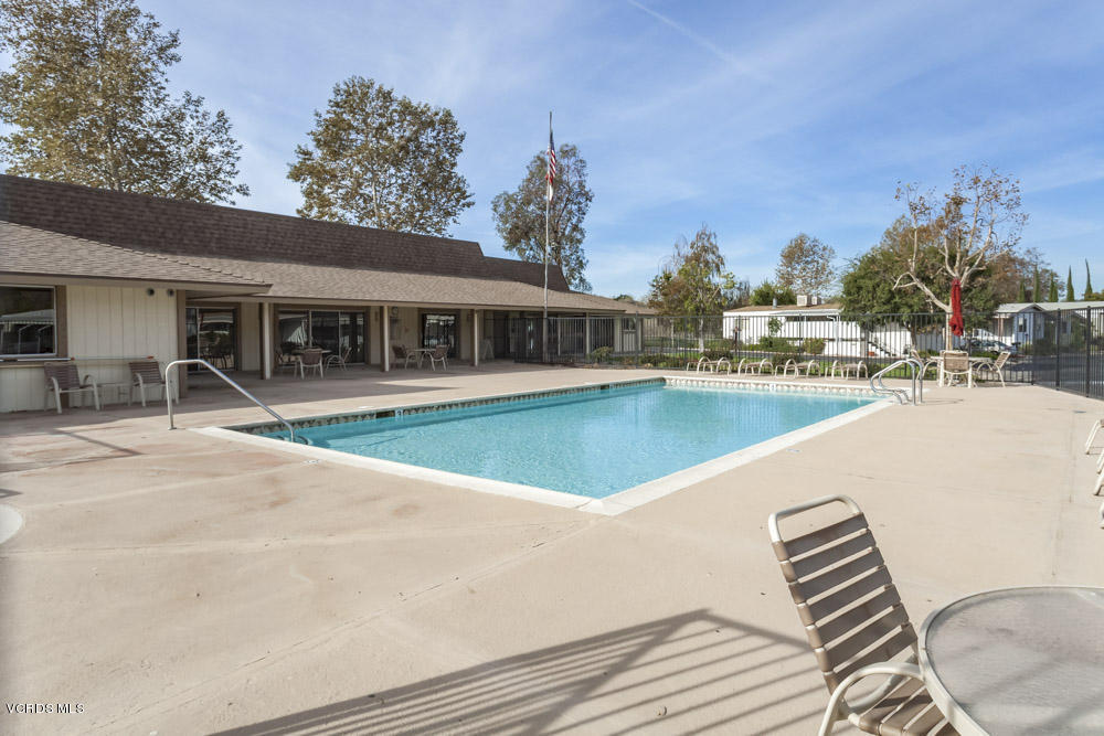 15750 Arroyo Drive, Unit 32 Moorpark, CA 93021 - Photo 26 of 26 a view of a swimming pool with outdoor seating