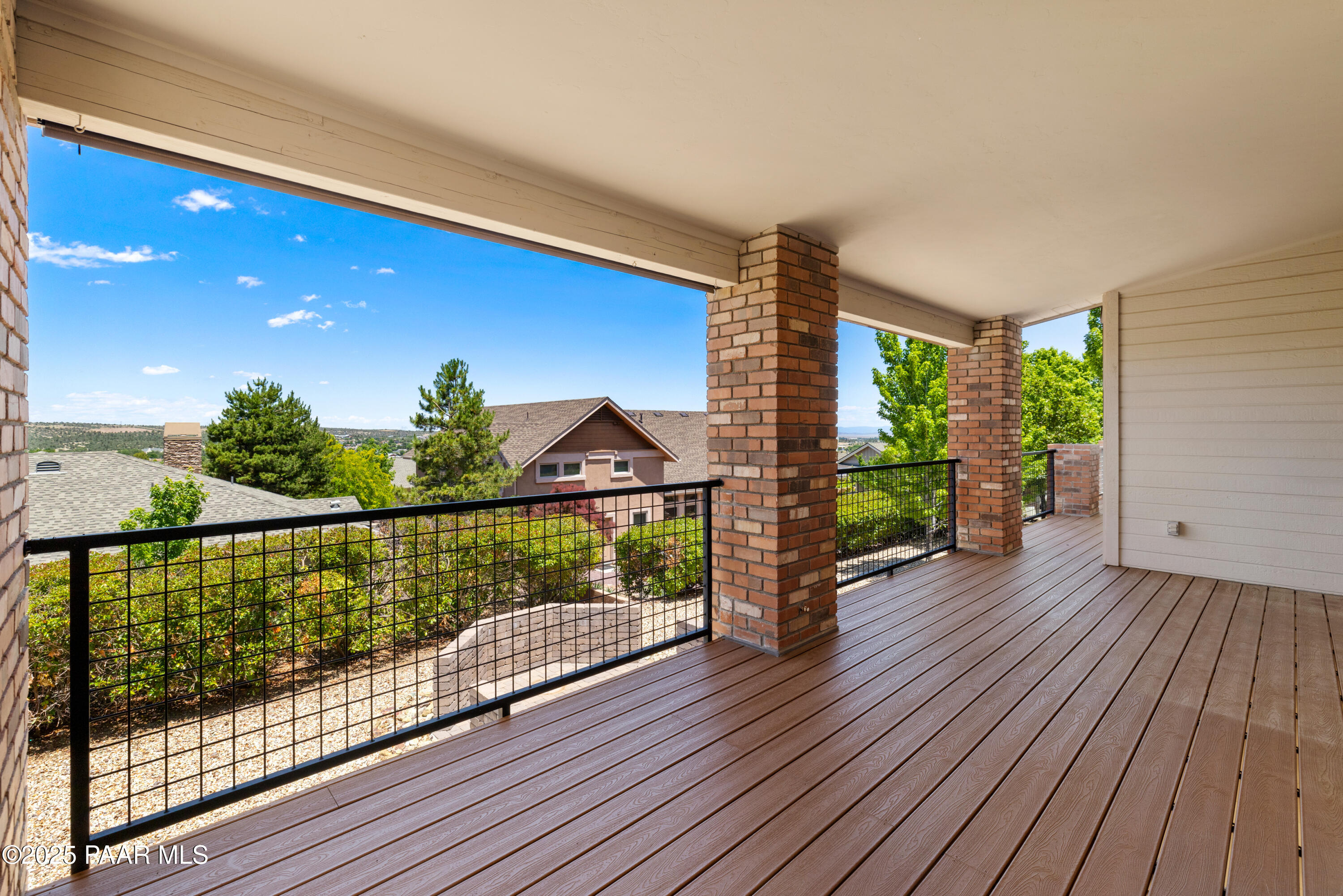 830 Hoosier Pass Prescott, AZ 86301 - Photo 7 of 41 a view of a balcony with wooden floor