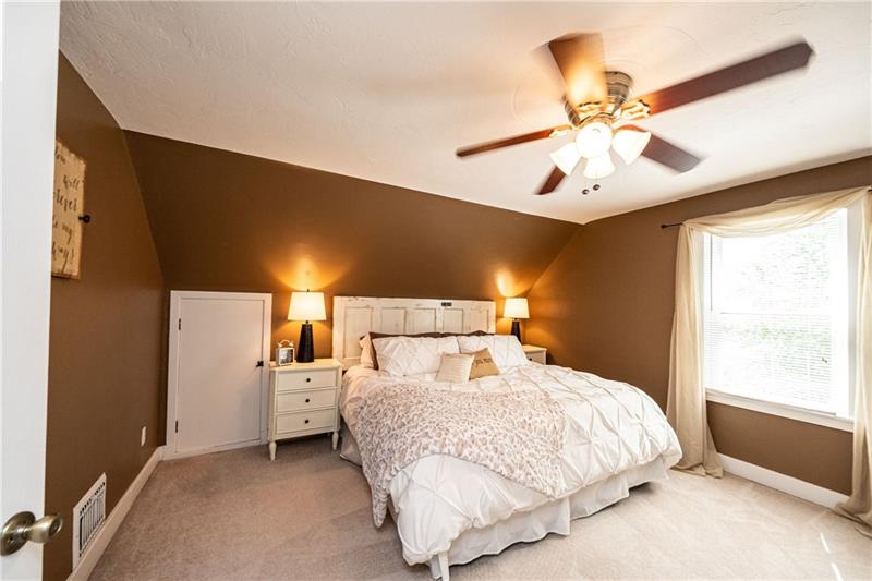 1120 Ridgeway Avenue Aliquippa, PA 15001 - Photo 14 of 24 Large master bedroom has a great walk in closet and extra crawl space storage.