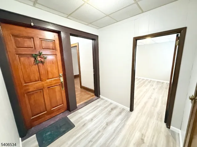 a view of front door