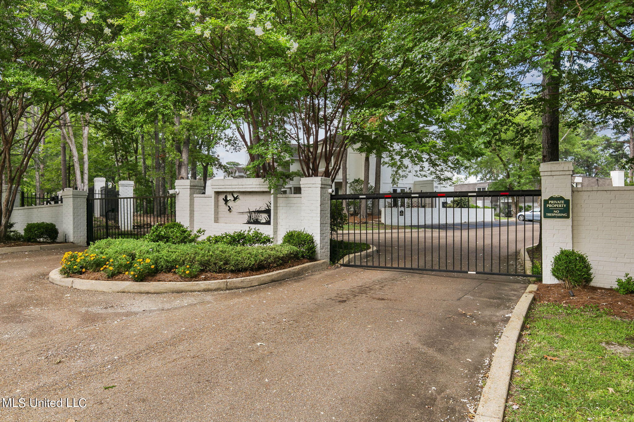 Gated waterfront community