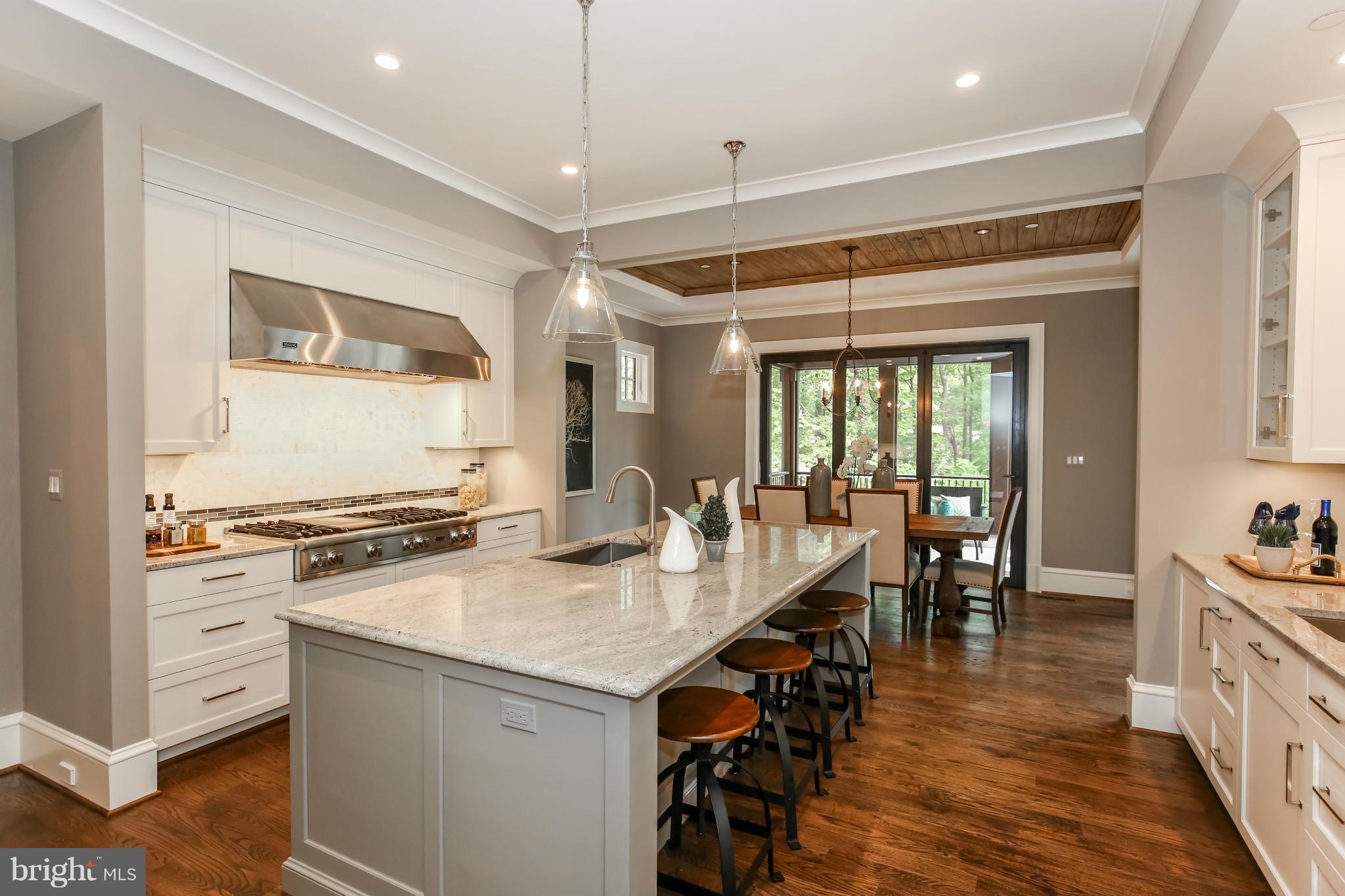 8701 Burning Tree Road Bethesda, MD 20817 - Photo 9 of 29 Gourmet Chef's Kitchen