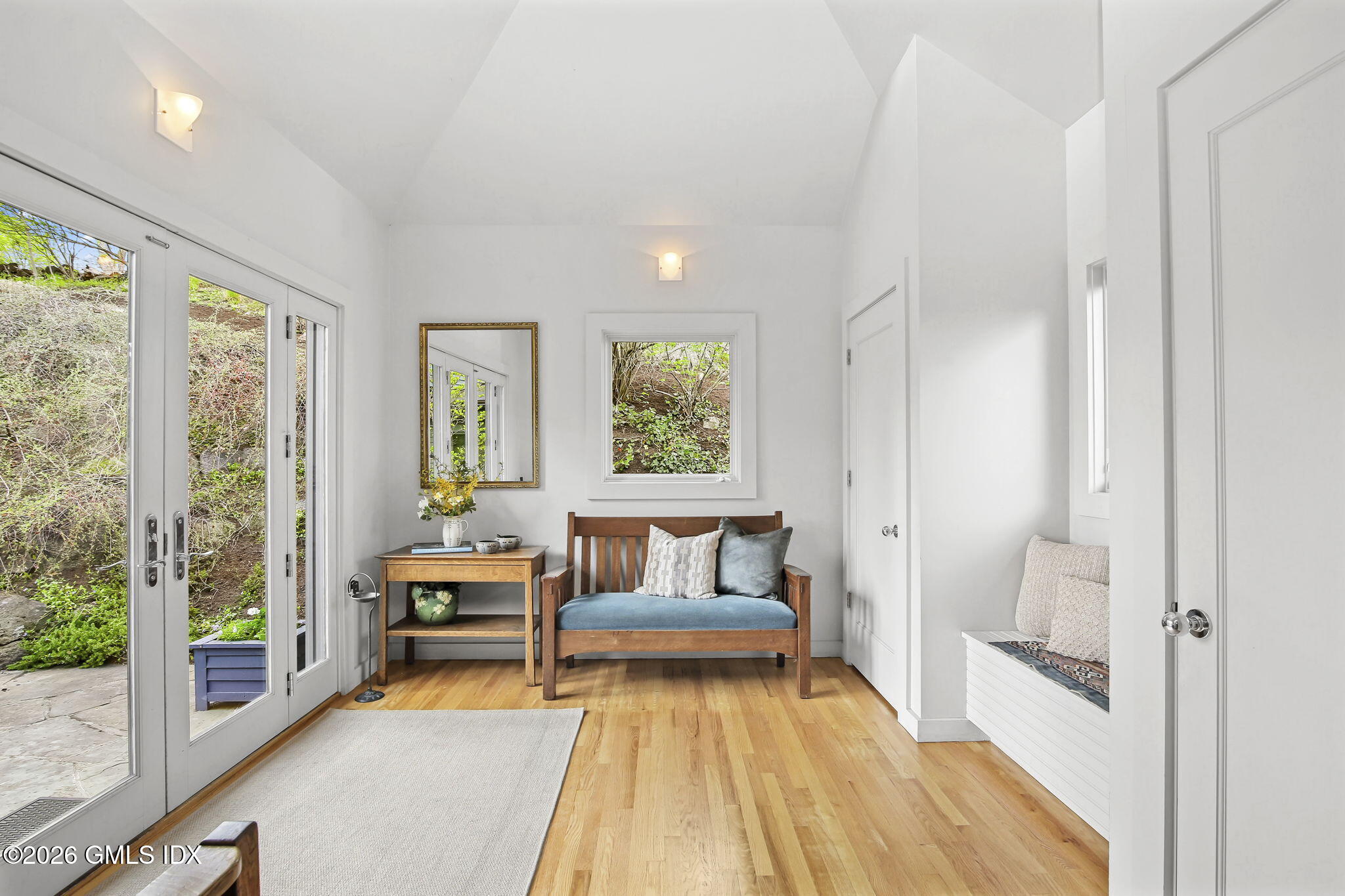 185 Valley Road Cos Cob, CT 06807 - Photo 6 of 38 a living room with furniture and a fireplace