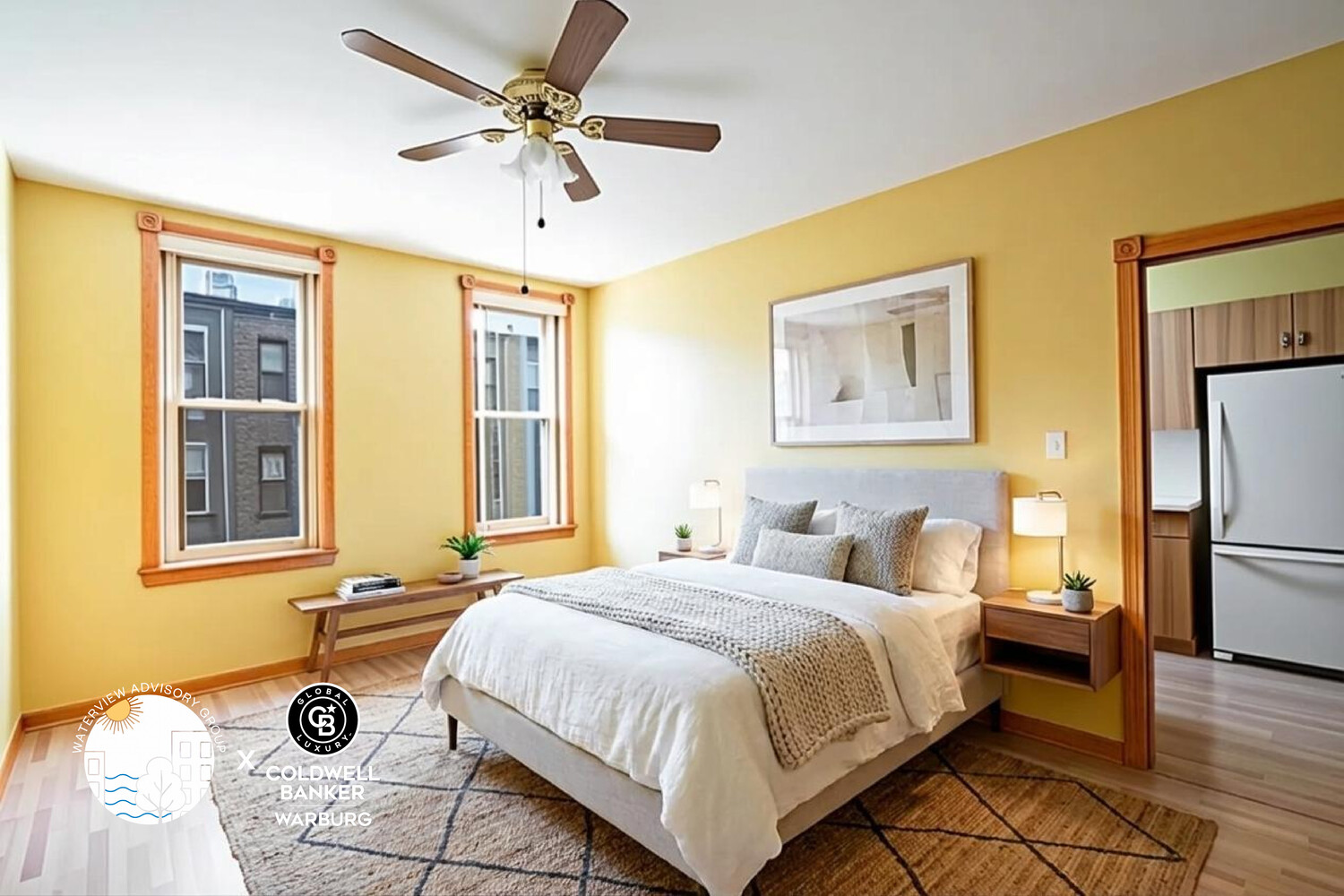 71-20 68th Street, Unit 2 Queens, NY 11385 - Photo 5 of 9 a bedroom with a bed and a table in it