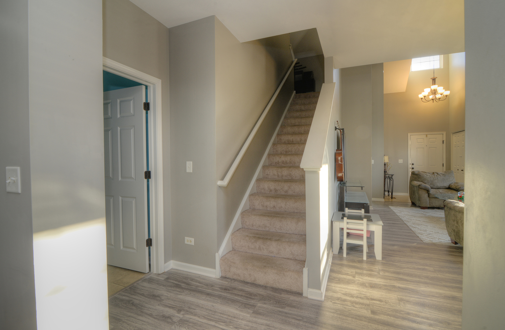 1218 Mariemont Road, Unit A Sugar Grove, IL 60554 - Photo 27 of 34 a view of entryway and hall with wooden floor