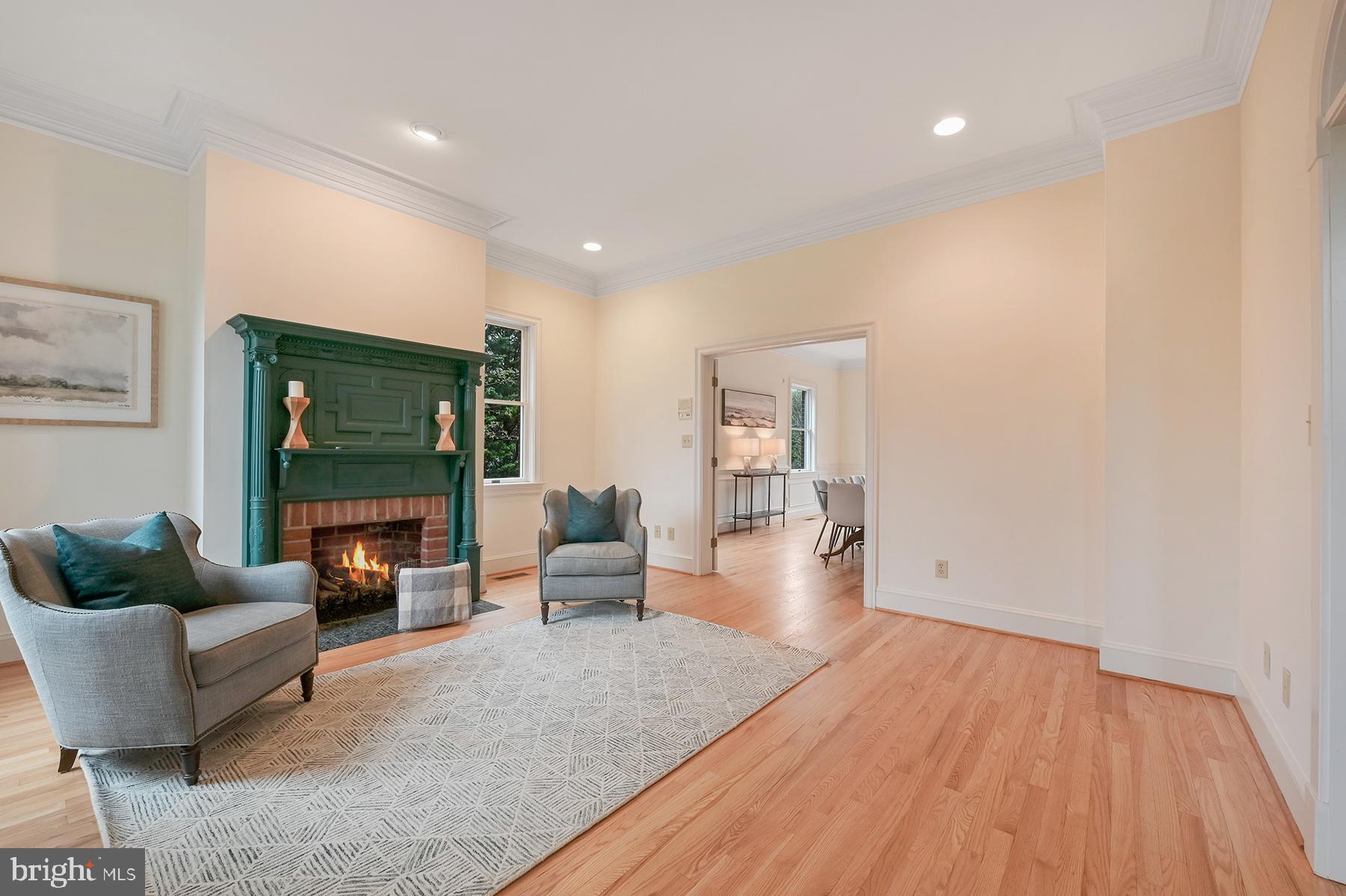 3419 Hidden River View Road Annapolis, MD 21403 - Photo 8 of 45 Den opens into formal dining room