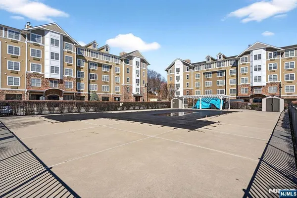 a view of city with tall buildings