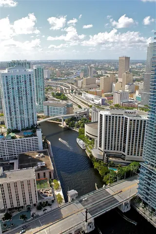 a view of a balcony with city view