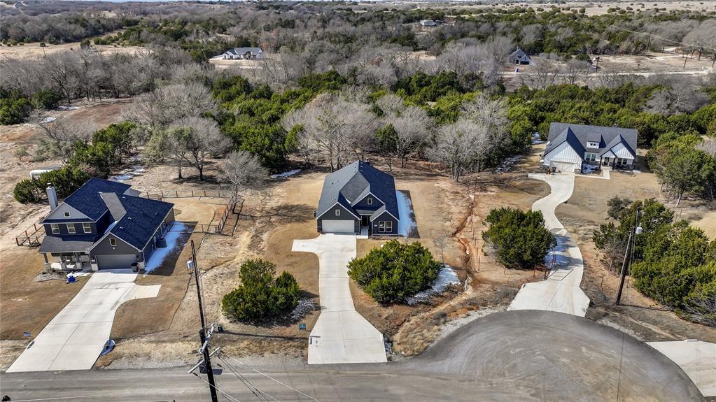 2044 Redemption Drive Weatherford, TX 76088 - Photo 2 of 30 an aerial view of a house with outdoor space