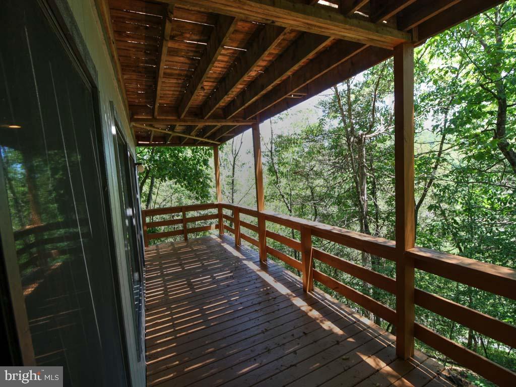 176 Ashby Road Basye, VA 22810 - Photo 22 of 23 Lower Deck View 1