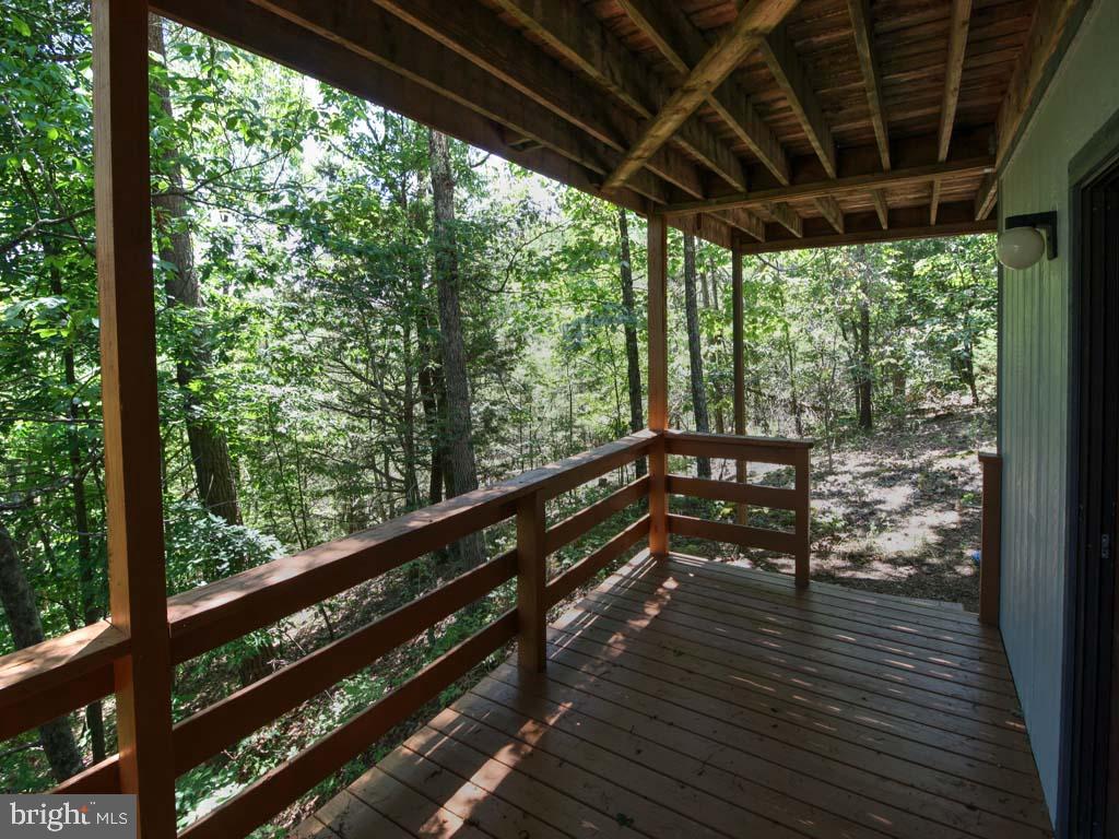 176 Ashby Road Basye, VA 22810 - Photo 23 of 23 Lower Deck View 2