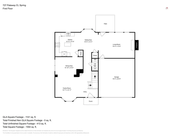 a picture of a floor plan