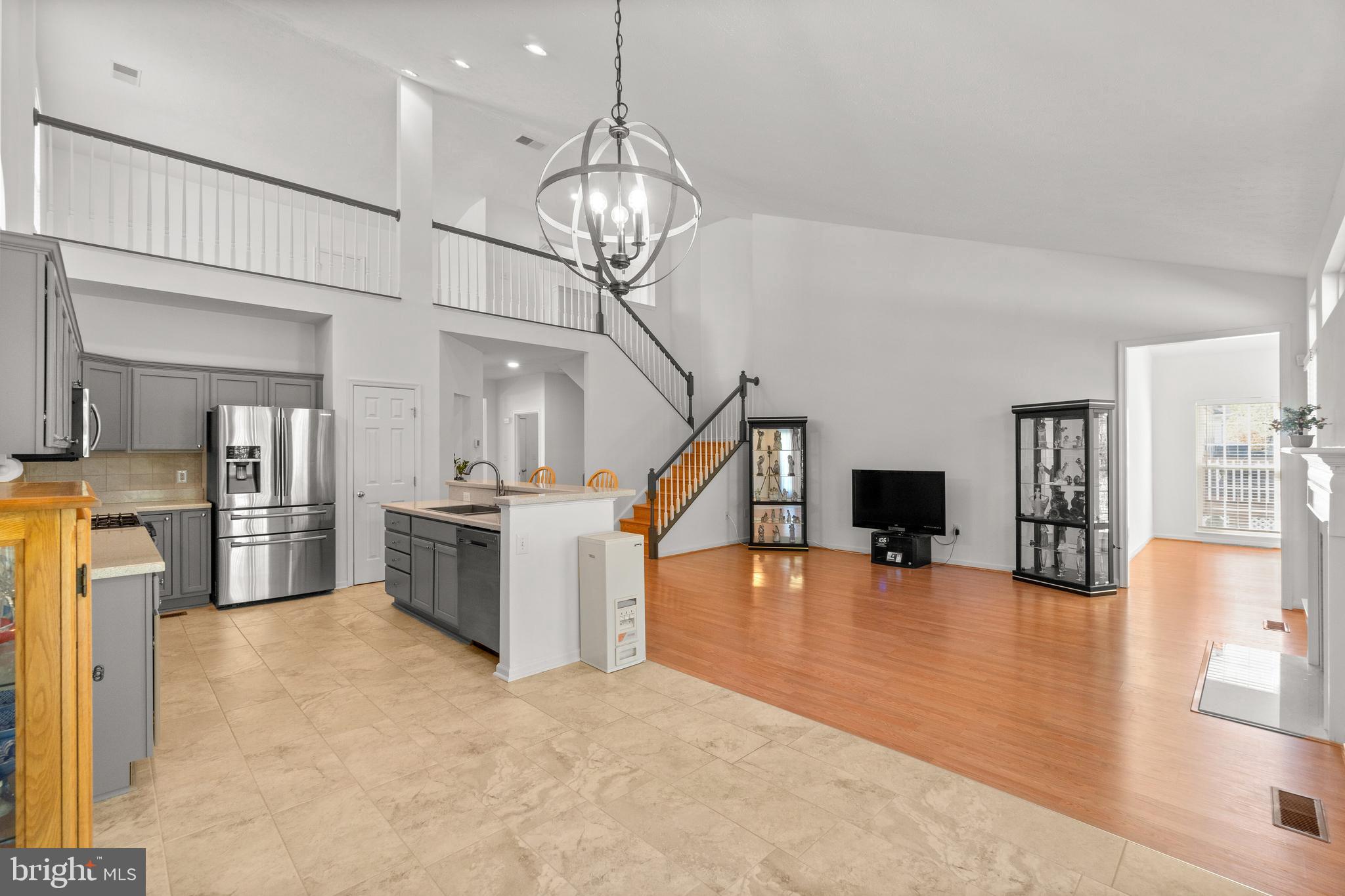 7724 Rotherham Drive Hanover, MD 21076 - Photo 17 of 47 Dining Area and Kitchen