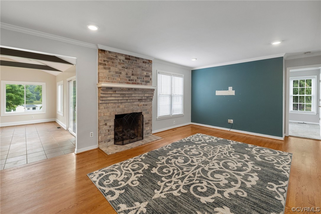 561 Fords Road Manakin-Sabot, VA 23103 - Photo 10 of 33 a view of a livingroom with a fireplace