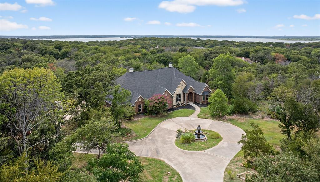 941 Topaz Lane Oak Point, TX 75068 - Photo 1 of 1 an aerial view of a house with a yard