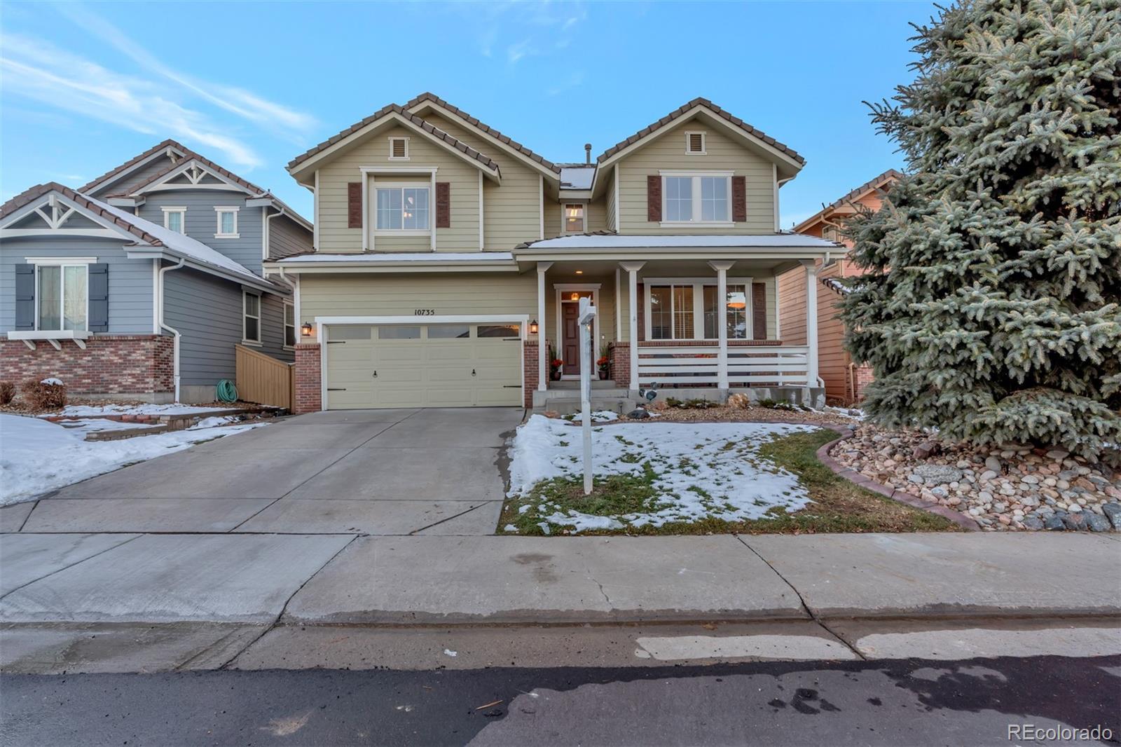 10735 Wynspire Road Highlands Ranch, CO 80130 - Photo 2 of 40 front view of house