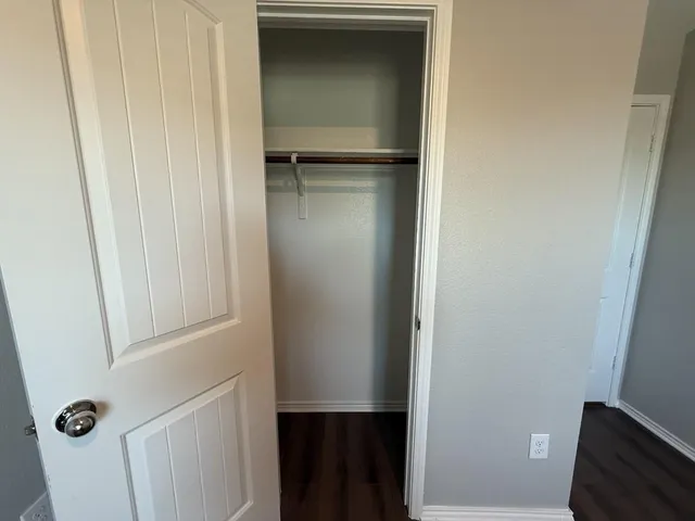 a view of walk in closet