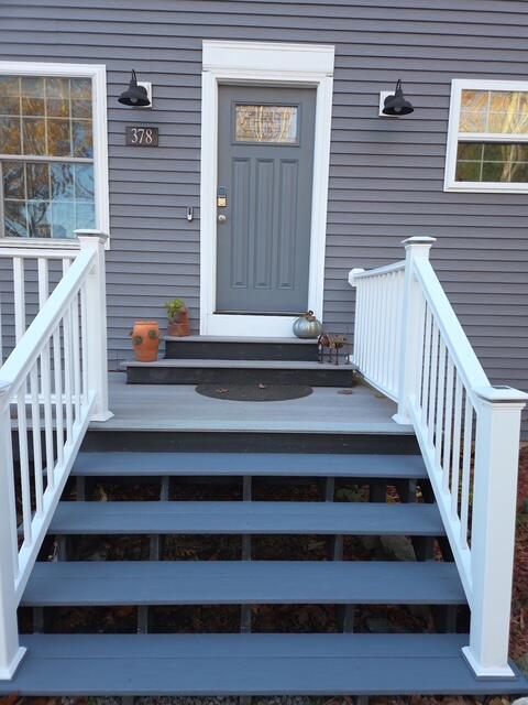 378 Cross Hill Road Augusta, ME 04330 - Photo 6 of 70 front stairway