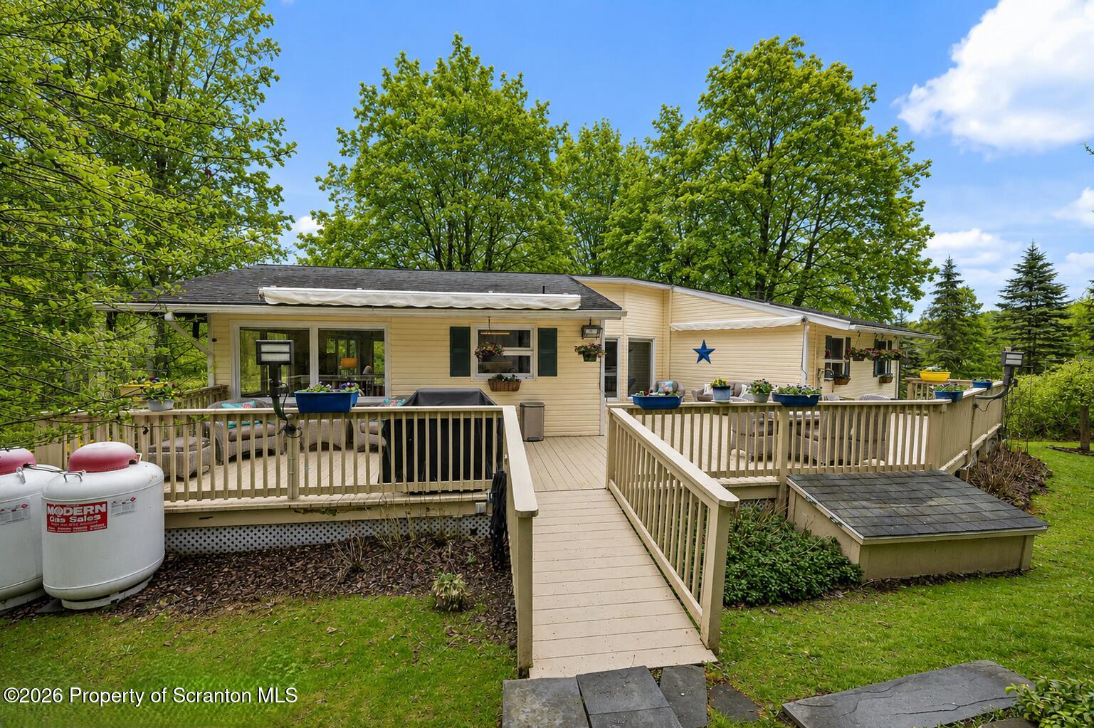 480 Gravel Pond Road Clarks Summit, PA 18411 - Photo 25 of 30 Rear
