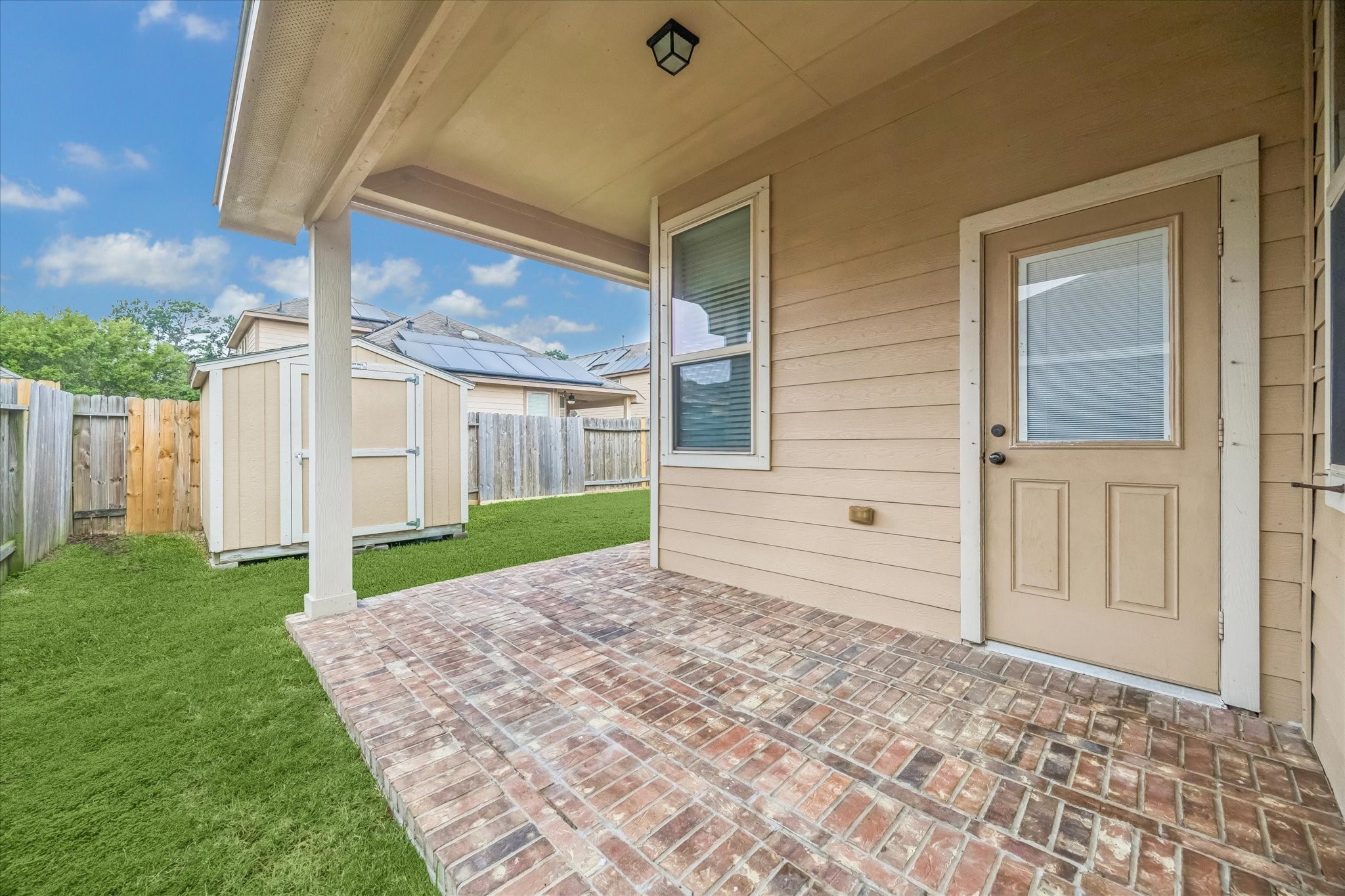 6723 Hunters Way Lane Baytown, TX 77521 - Photo 16 of 16 Covered patio