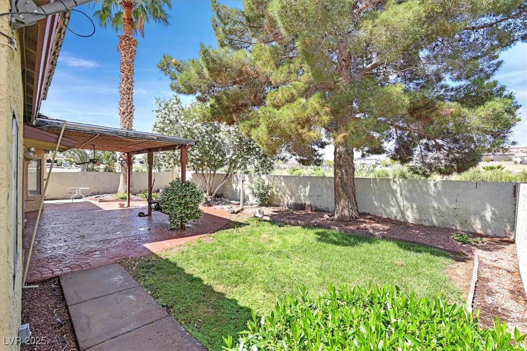 731 Rising Star Drive Henderson, NV 89014 - Photo 24 of 25 View of yard with a patio