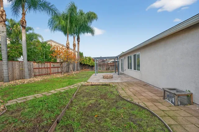a view of an outdoor space with swimming pool