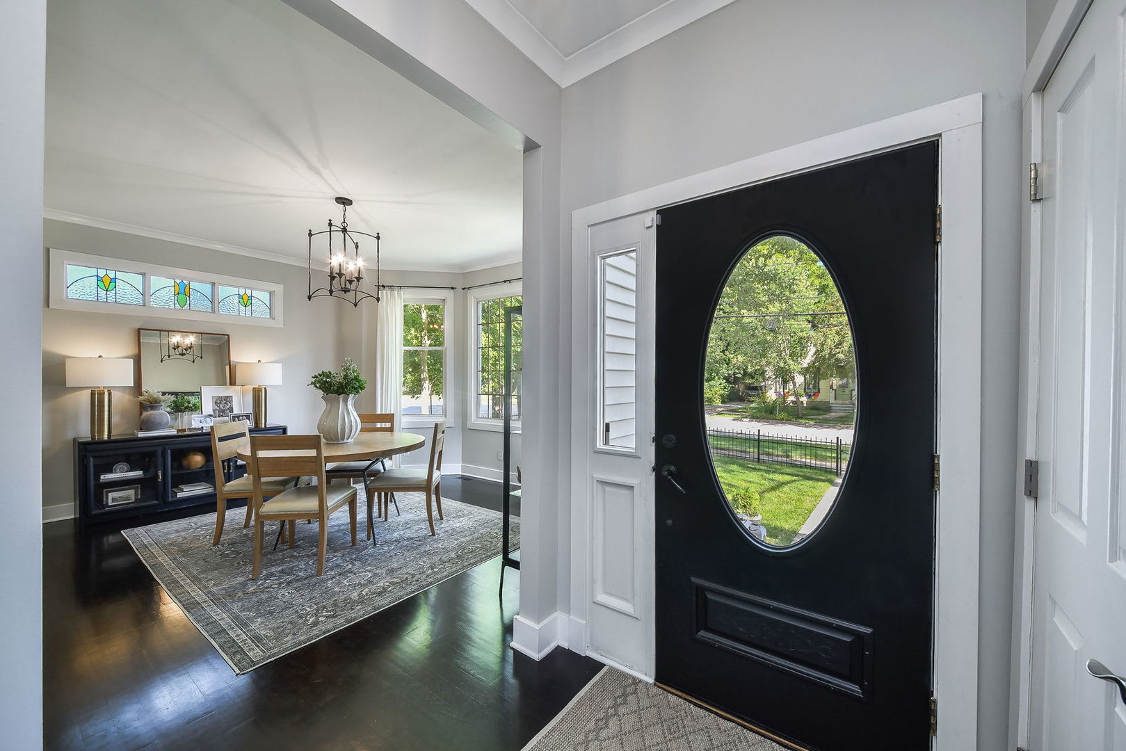 426 Elm Street Batavia, IL 60510 - Photo 4 of 34 a view of a dining room with furniture and chandelier